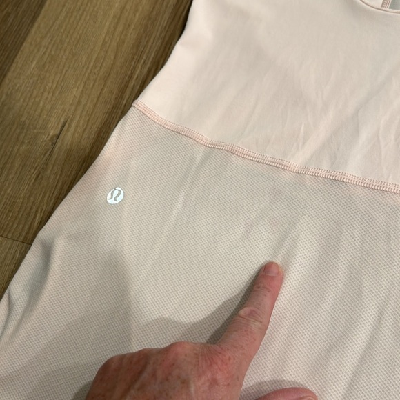 Lululemon Ride Inside Tank Light Pretty Pink Size 6 - Picture 6 of 9